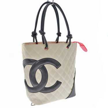 CHANEL, Bags, Chanelchain Totebag Or Purse With Pouch Pancing Triple Coco  Mark Authe