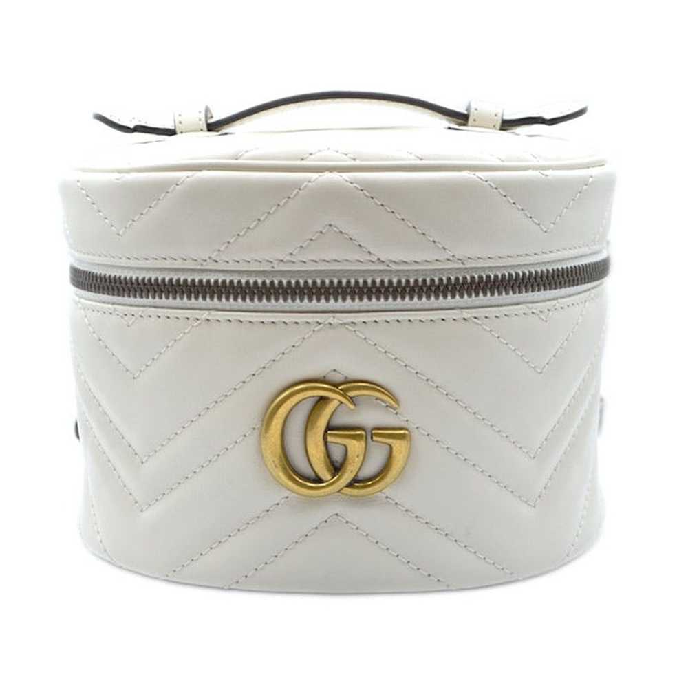 Gucci Gucci GG Marmont White Backpack Daypack - image 1