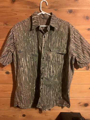 Vintage Rattlers Brand Realtree Men's XXL Button Up Shirt