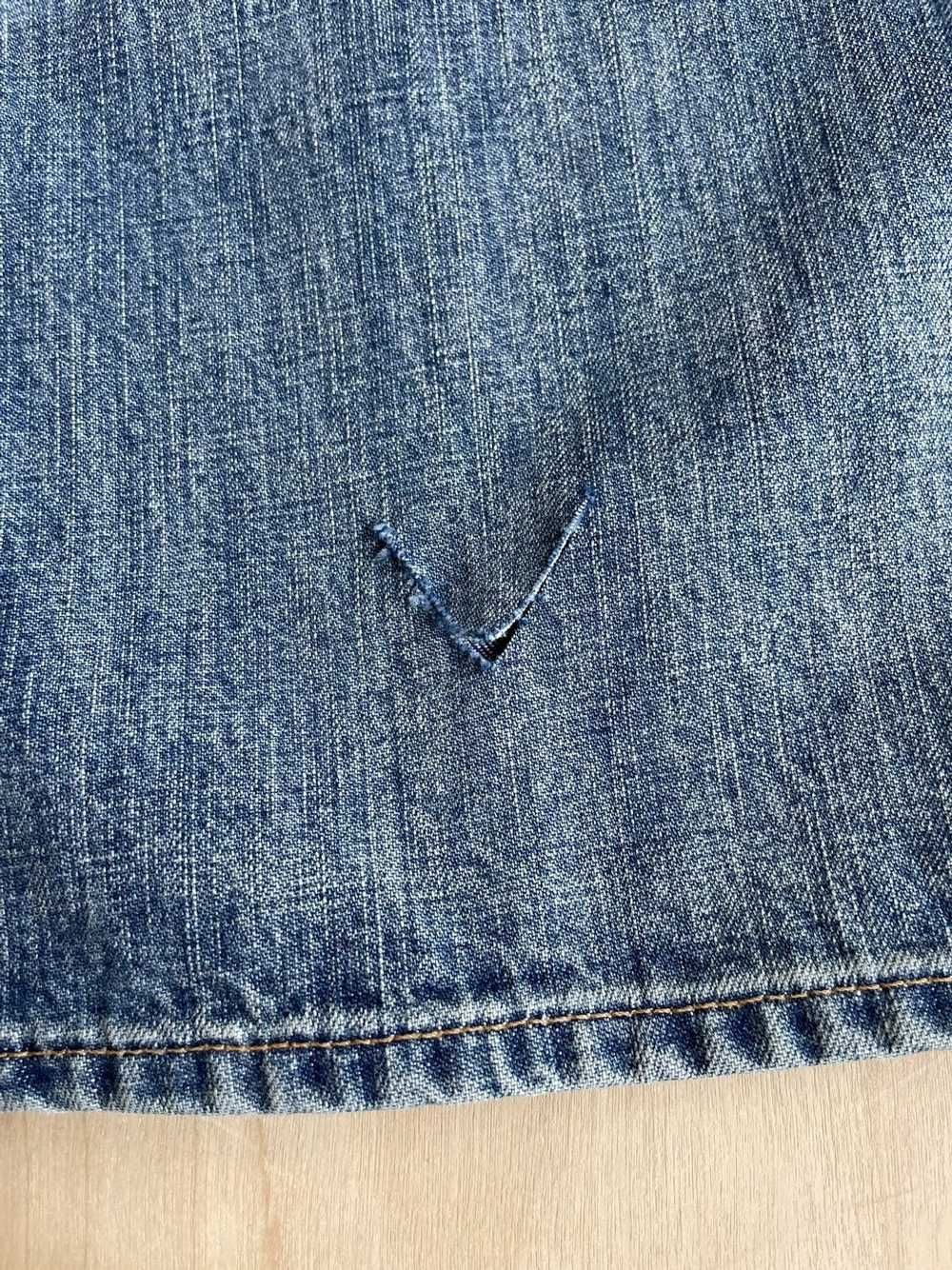 Todd Snyder Selvedge Denim Carpenter Jeans Distre… - image 11