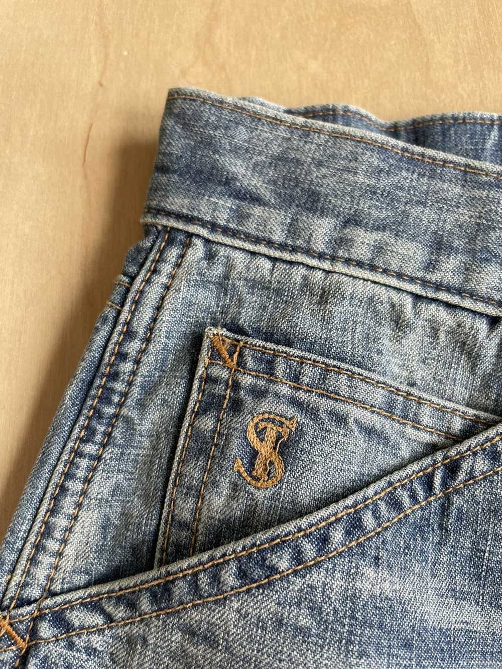 Todd Snyder Selvedge Denim Carpenter Jeans Distre… - image 4