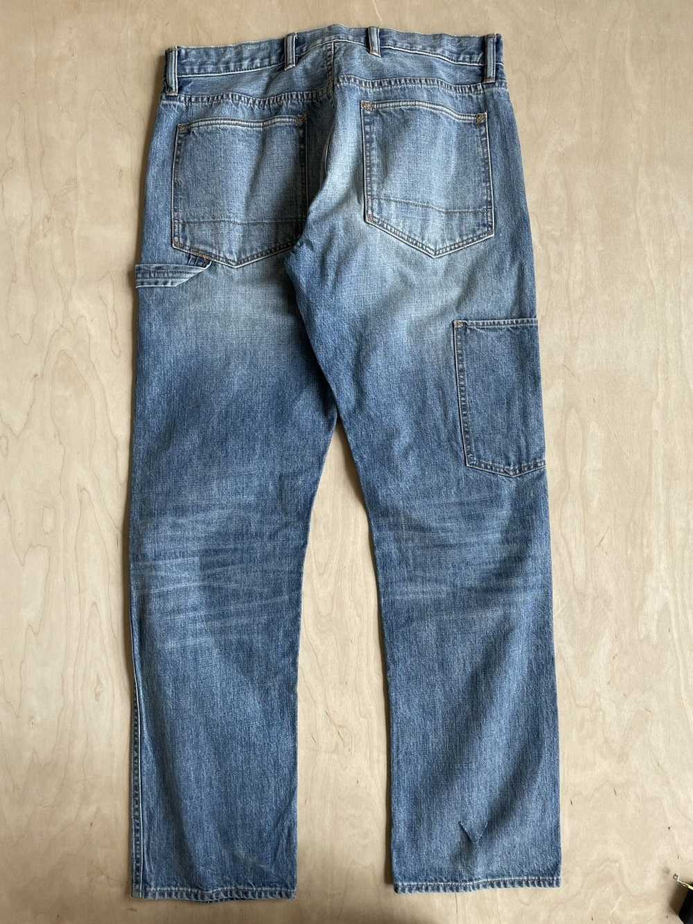 Todd Snyder Selvedge Denim Carpenter Jeans Distre… - image 8