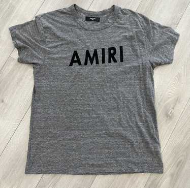 Amiri AMIRI MILITARY LOGO TEE GREY OG - image 1