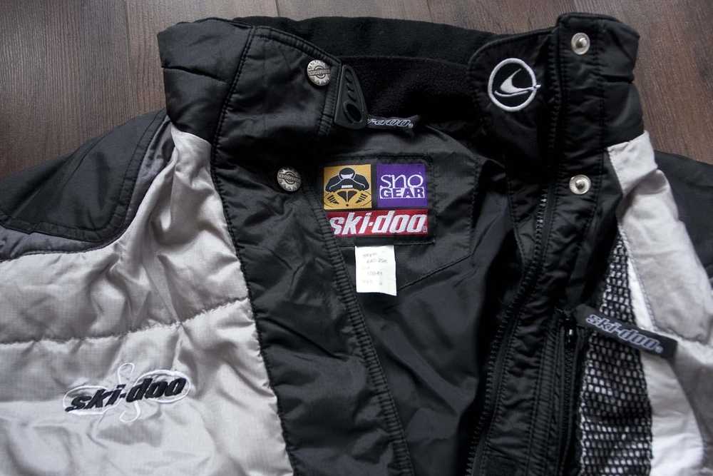 Vintage Ski Doo Jacket Sno Gear Bombardier Snowmo… - image 2