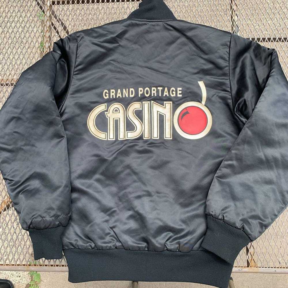 Other Vintage Grand Portage Casino Jacket Gamblin… - image 1