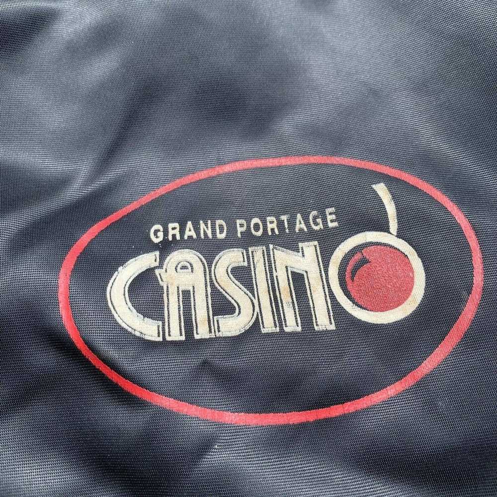 Other Vintage Grand Portage Casino Jacket Gamblin… - image 3