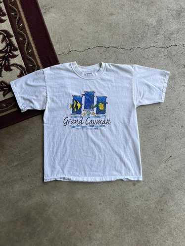 Gildan × Streetwear × Vintage Y2K Grand Cayman Isl
