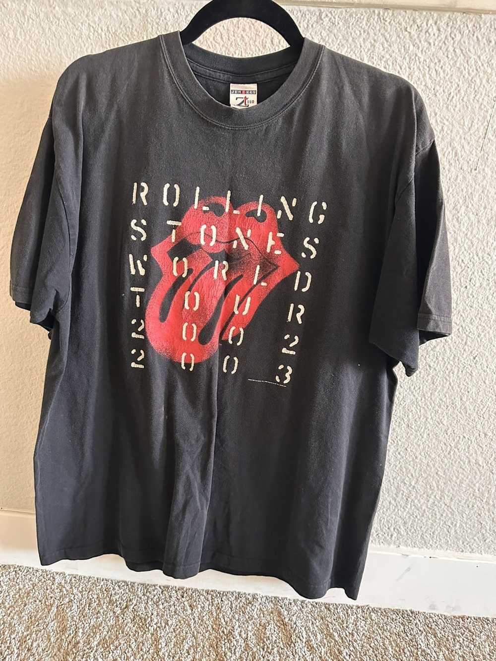 Band Tees × Vintage Rolling Stones 2003 World Tou… - image 1