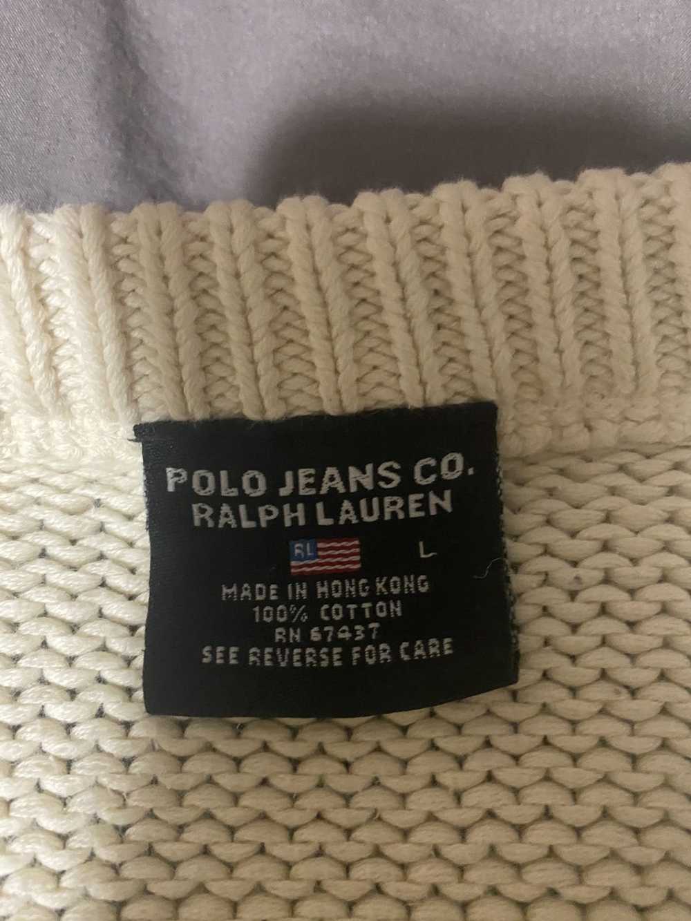 Polo Ralph Lauren × Vintage polo knit sweater - image 3