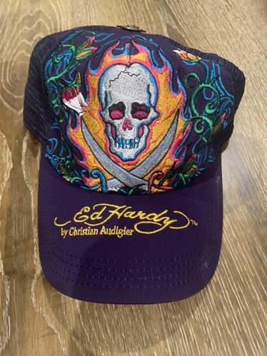 Christian Audigier × Ed Hardy Ed Hardy Skull Purpl