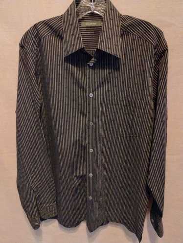 Ermenegildo Zegna Striped Long Sleeve Shirt