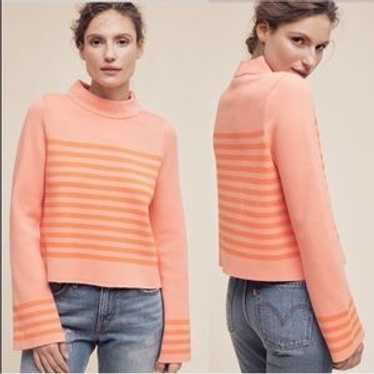 Anthropologie Structured Stripe Top - image 1