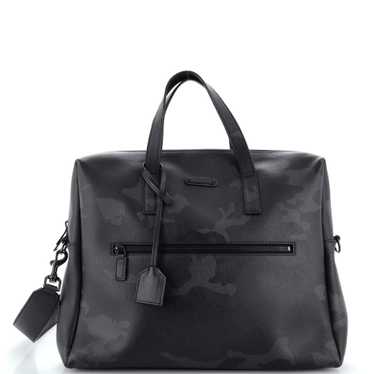 Saint Laurent Bold Briefcase Printed Leather