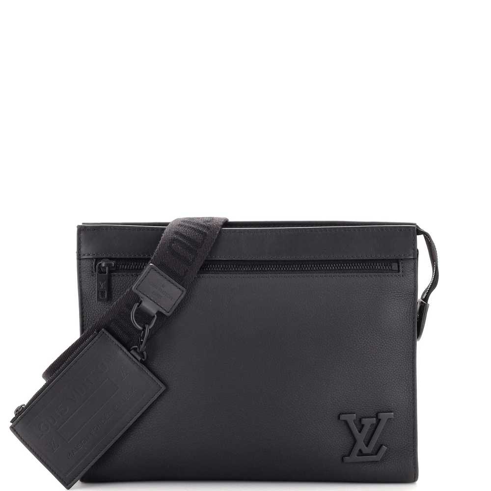 Louis Vuitton LV messenger voyage new Black Leather ref.616373 - Joli Closet