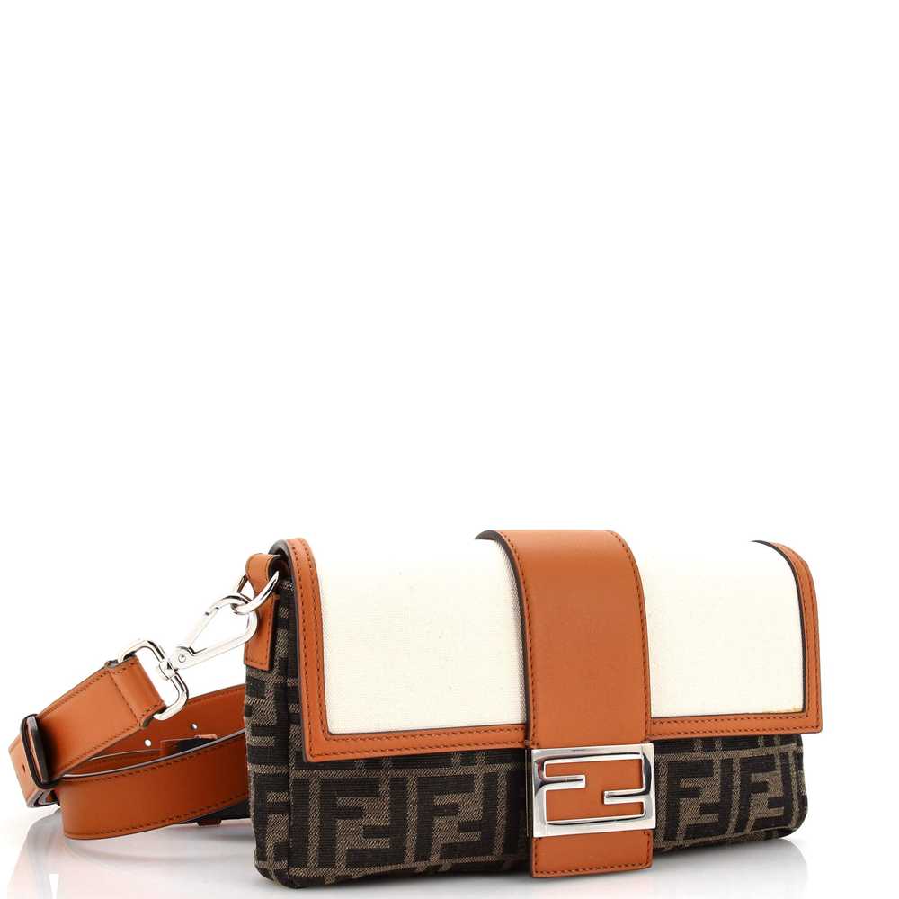 FENDI Baguette Convertible Belt Bag Zucca Canvas … - image 2