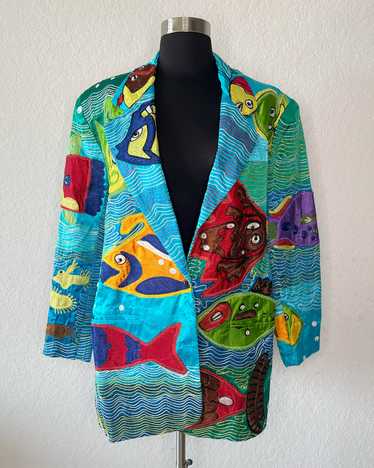 Vintage 90’s Under The Sea Blazer