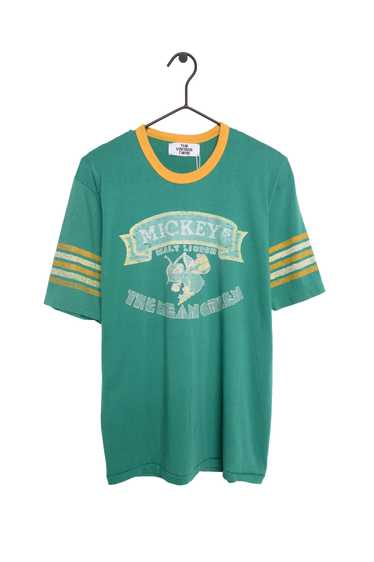 1980s Mean Green Mickeys Ringer Tee USA