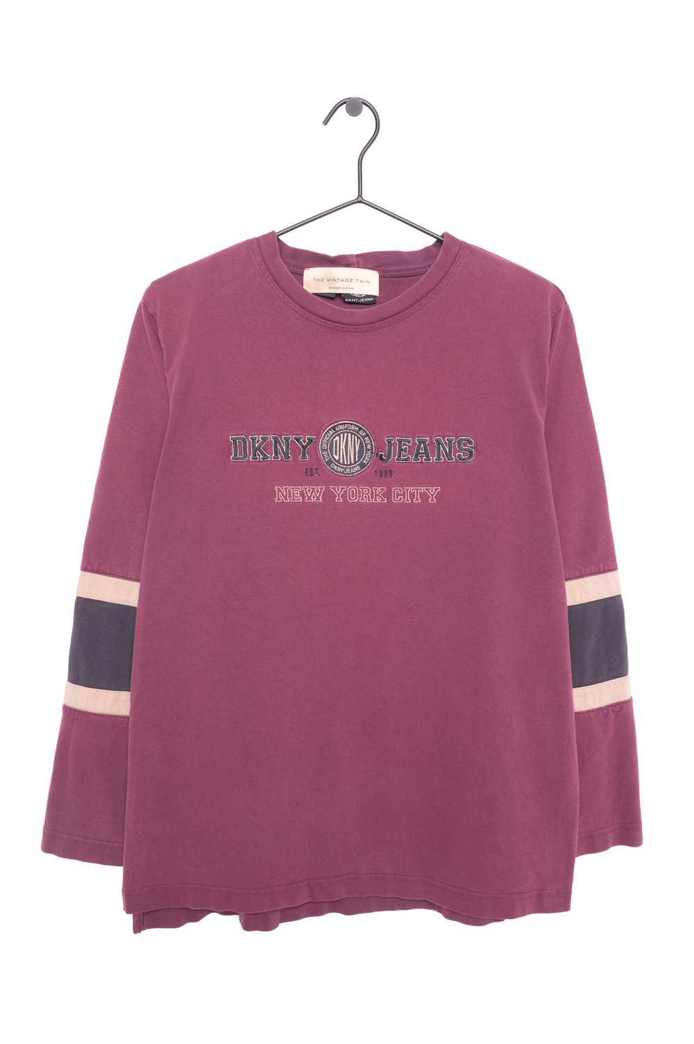 1990s DKNY Long Sleeve Tee - image 1