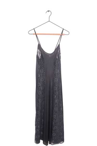 Lace Panel Slip Maxi Dress