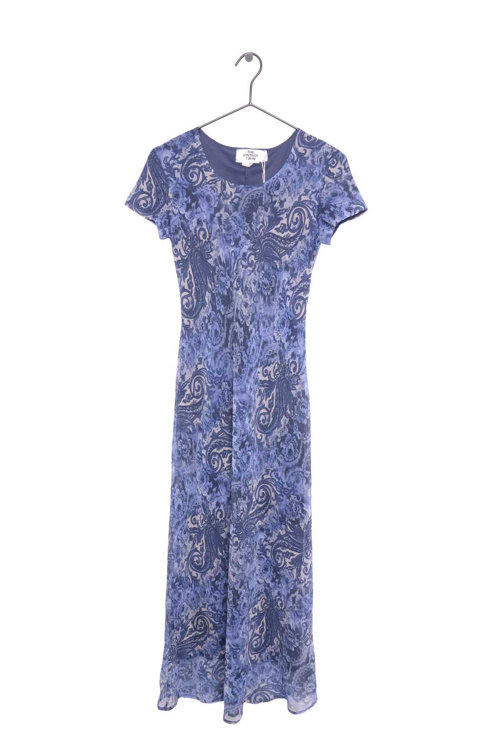 Y2K Paisley Maxi Dress USA - image 1