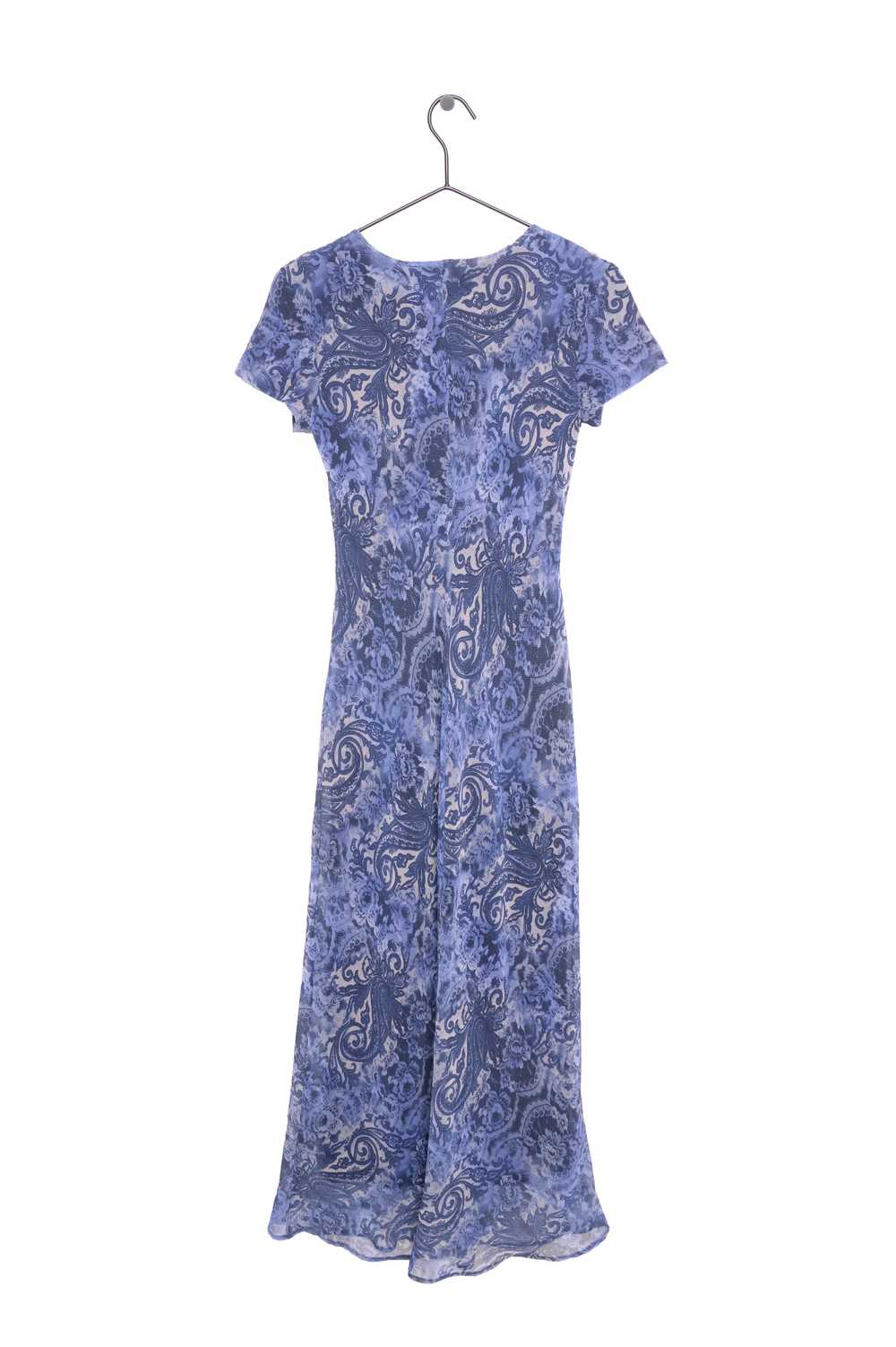 Y2K Paisley Maxi Dress USA - image 2