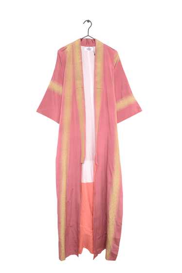 1970s Gold and Pink Kimono - image 1