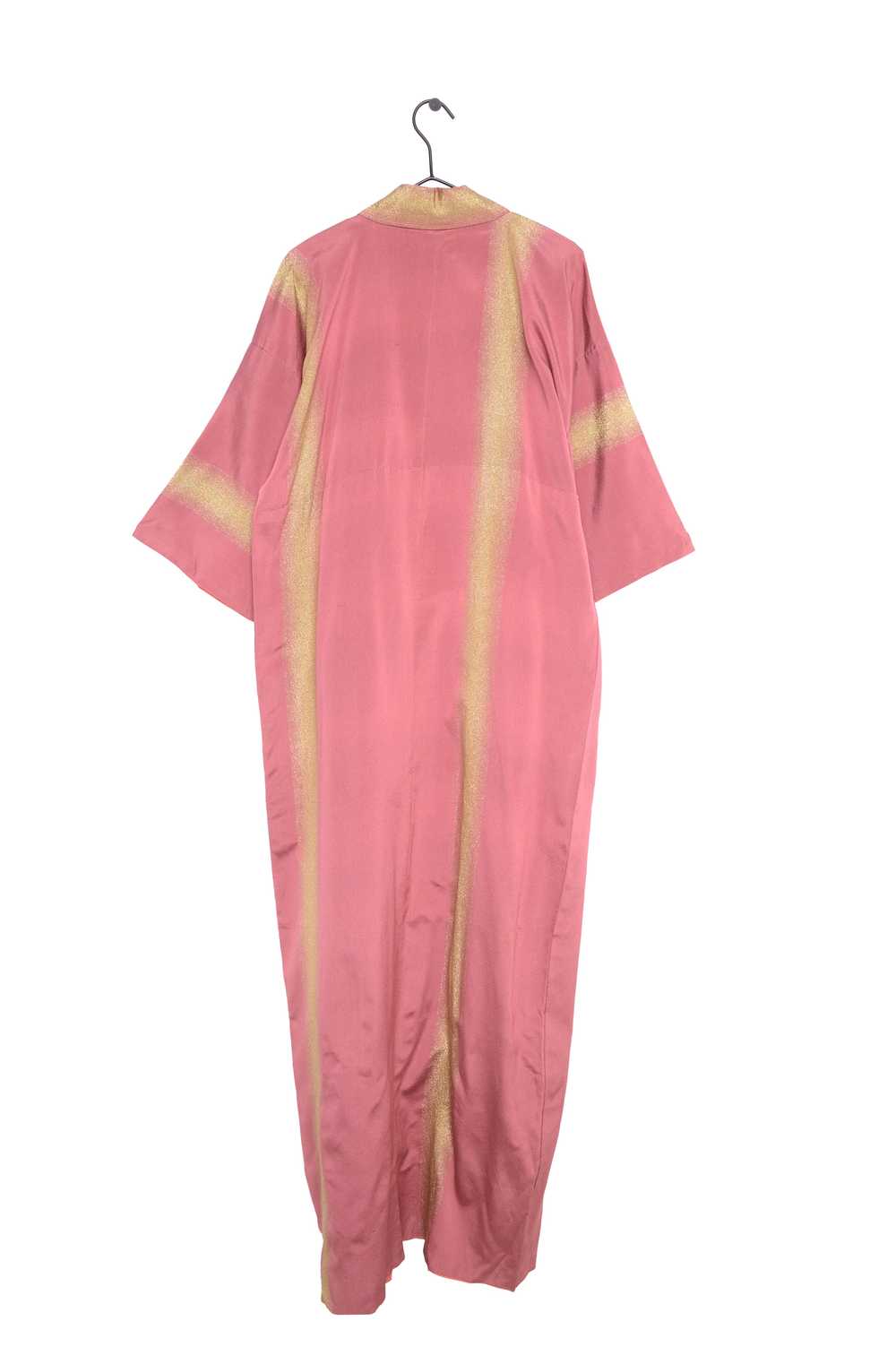 1970s Gold and Pink Kimono - image 2