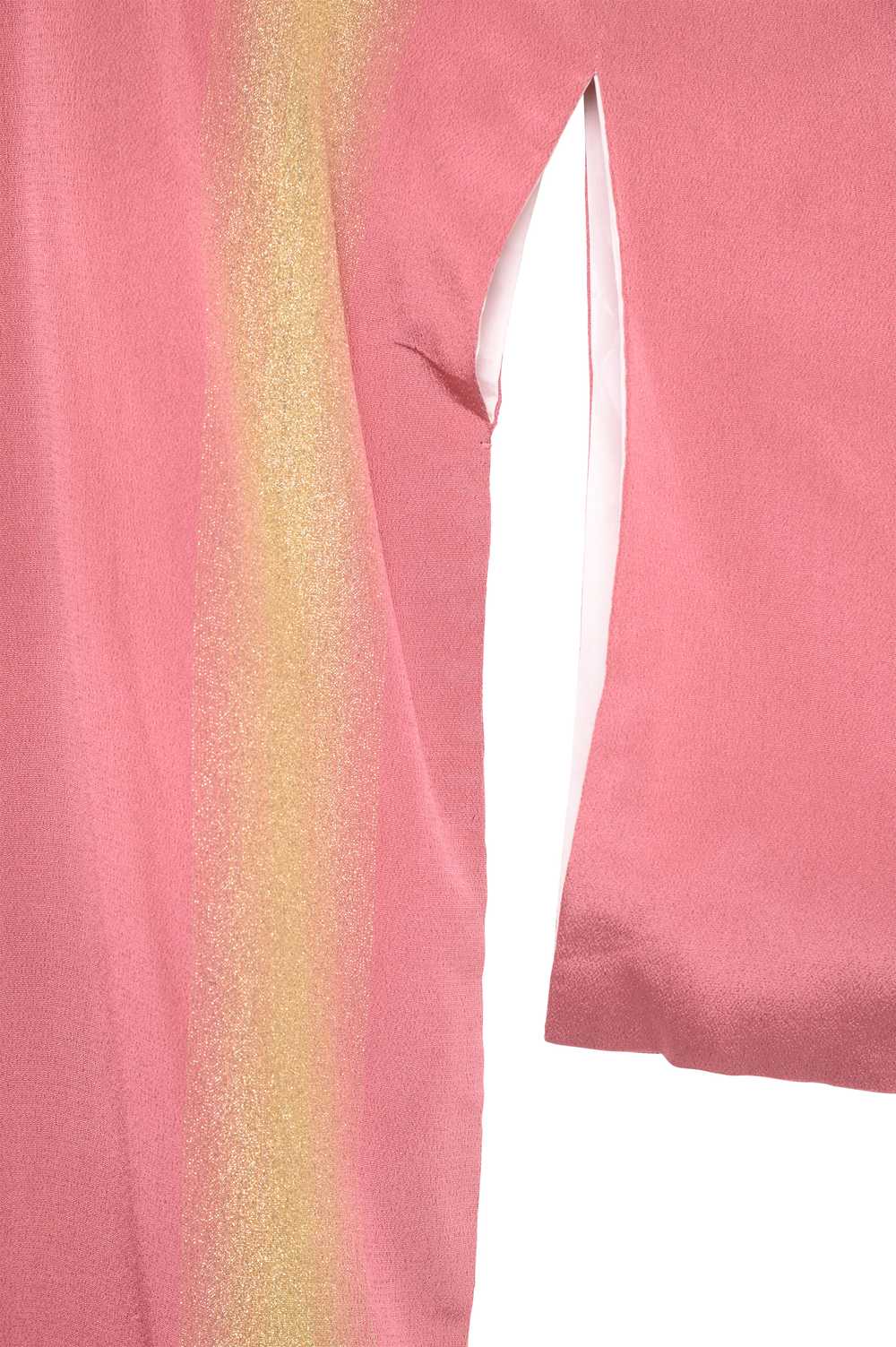1970s Gold and Pink Kimono - image 3