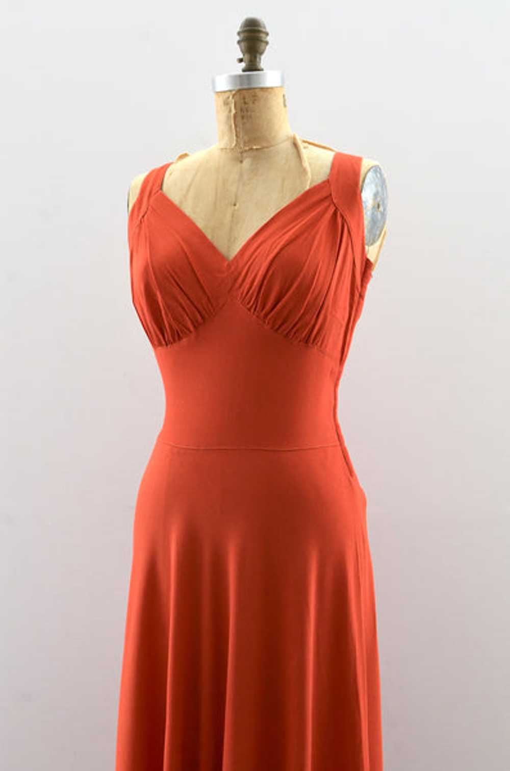 Vintage 1940s Two Piece Gown - image 2