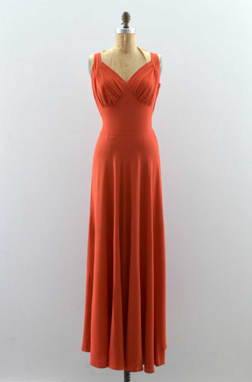 Vintage 1940s Two Piece Gown - image 6