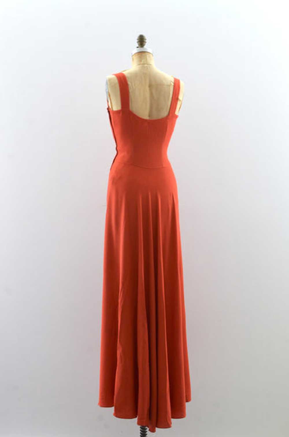 Vintage 1940s Two Piece Gown - image 7