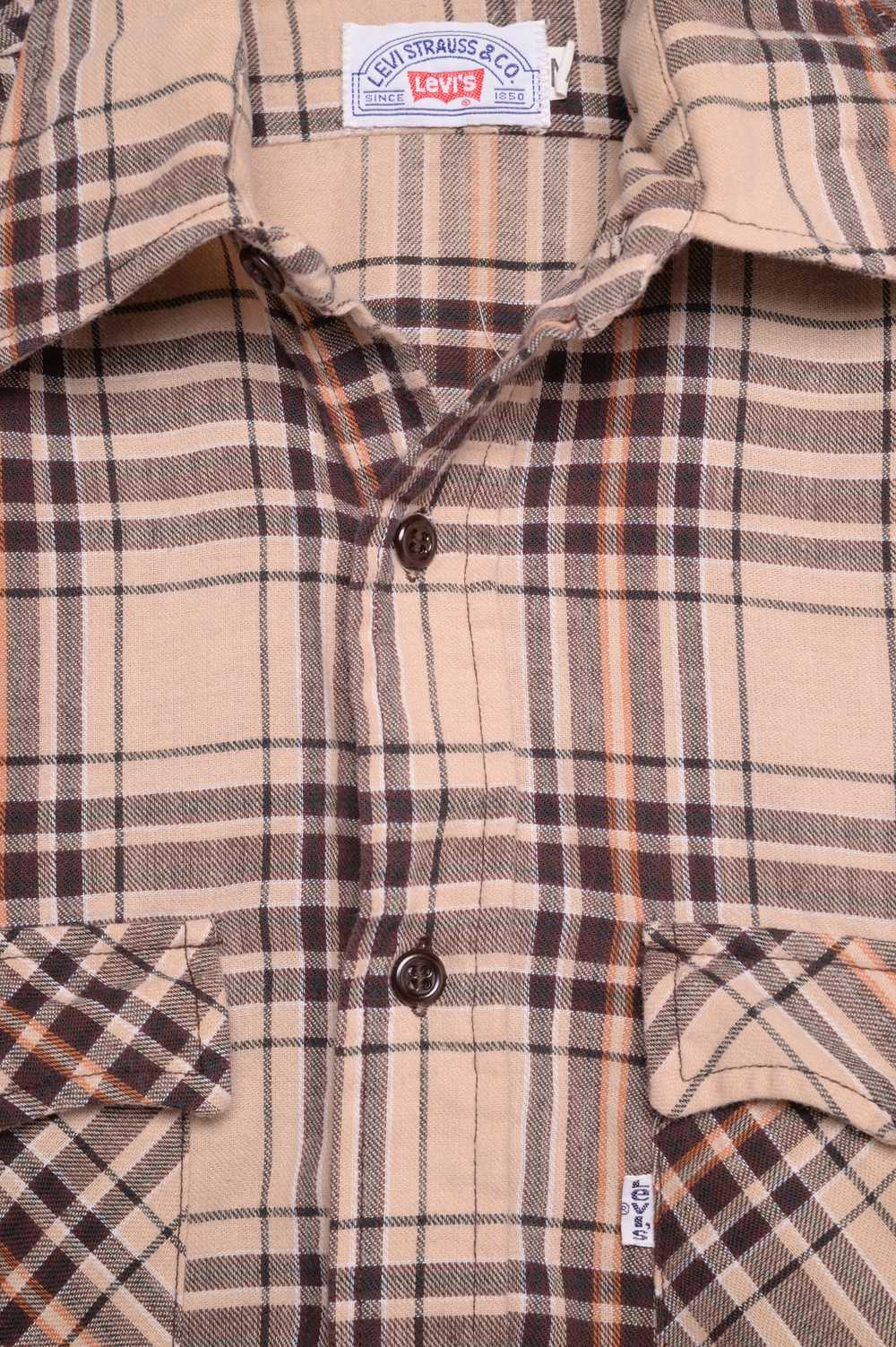 1970s Levi's Flannel Shirt - image 2