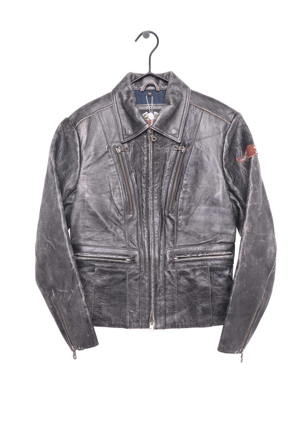 Harley Davidson Leather Moto Jacket Gem