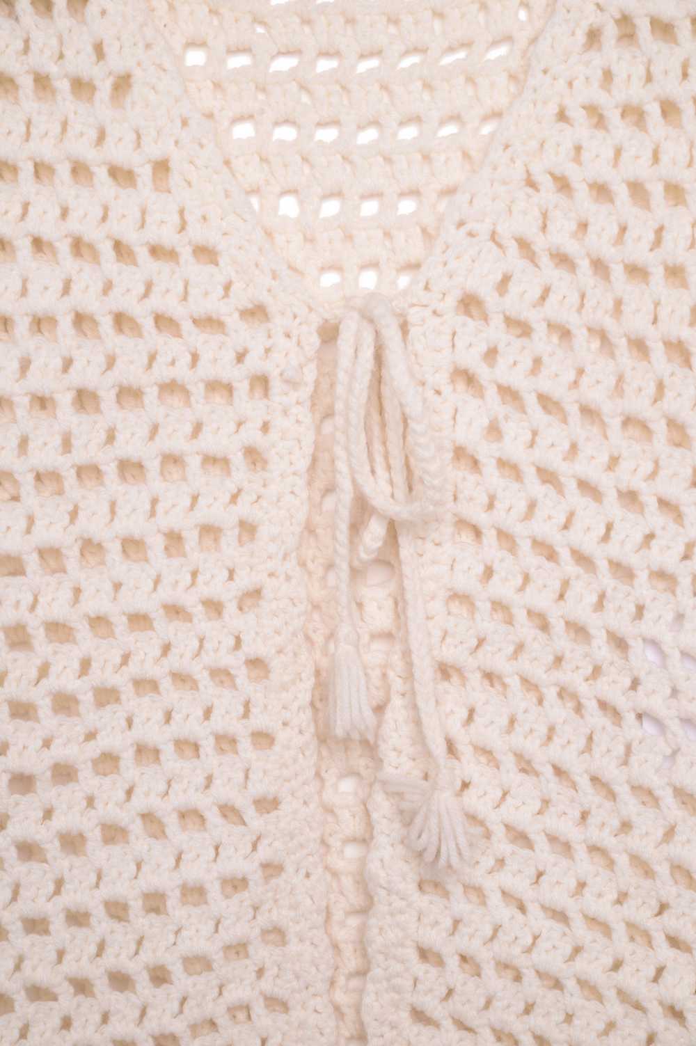 Crochet Sweater Vest - image 2