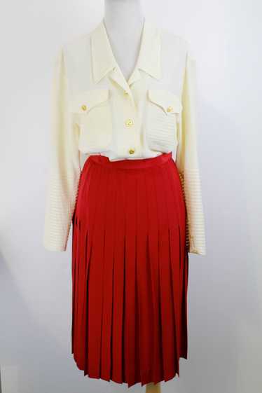 Vintage Chanel 1999 Linen Skirt - Raleigh Vintage