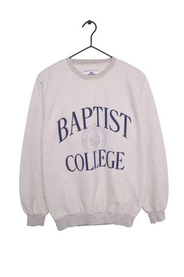 1980s Baptist College Fleece Sweatshirt