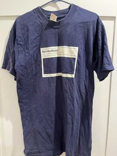 Spiritualized バンドTシャツ　紺　USED　ビンテージ Vintage spiritualized shirt - Gem