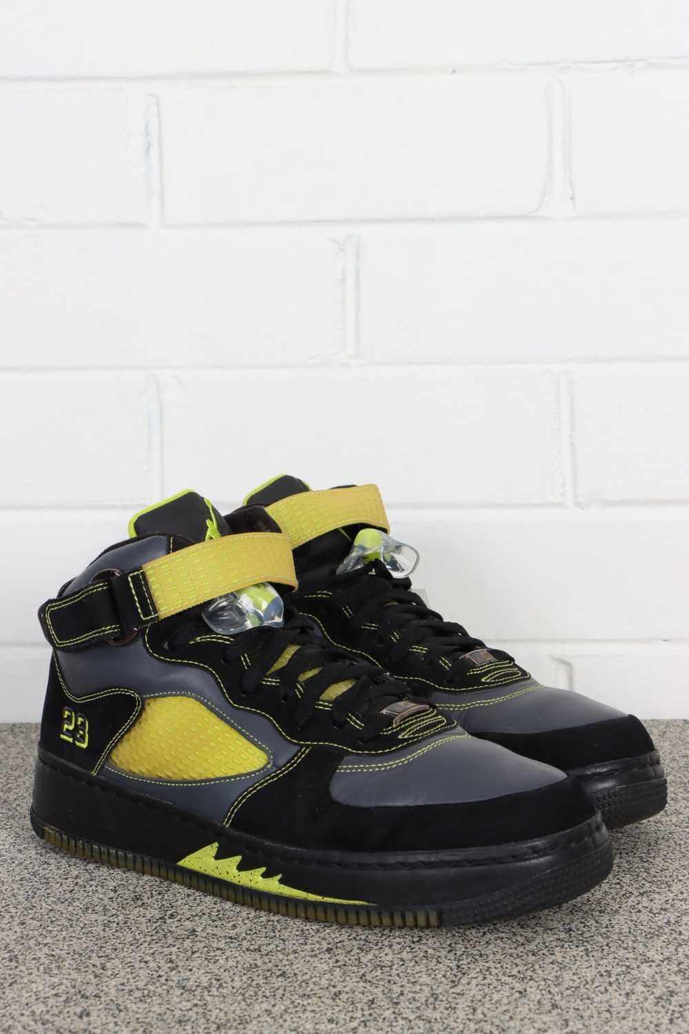NIKE AIR JORDAN Fusion 5 Black / Cactus Sneakers … - image 1