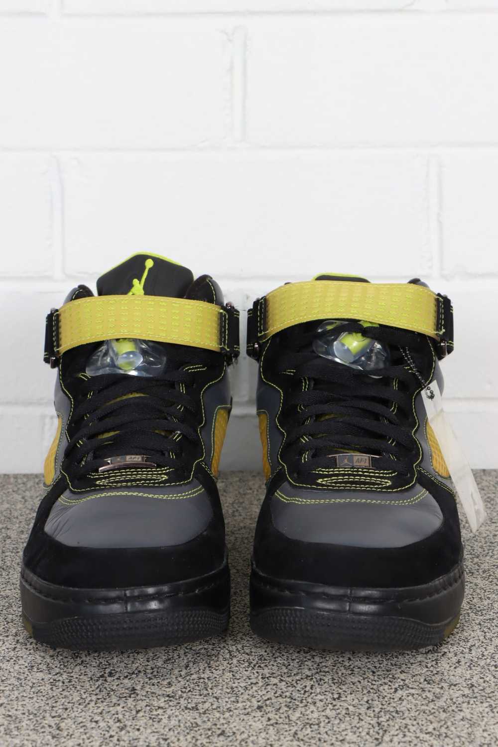 NIKE AIR JORDAN Fusion 5 Black / Cactus Sneakers … - image 4