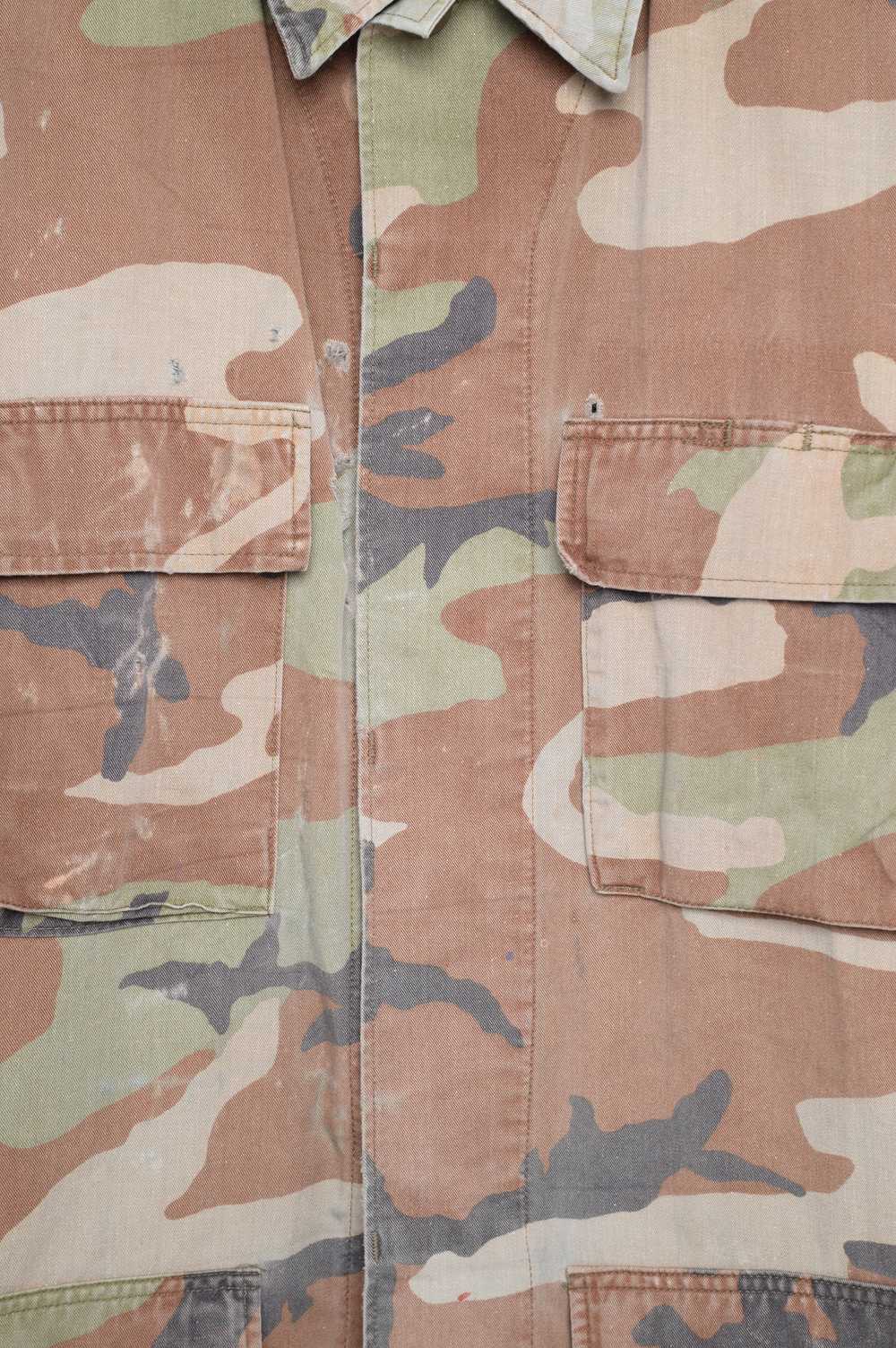 1980s Faded Military Jacket - image 3