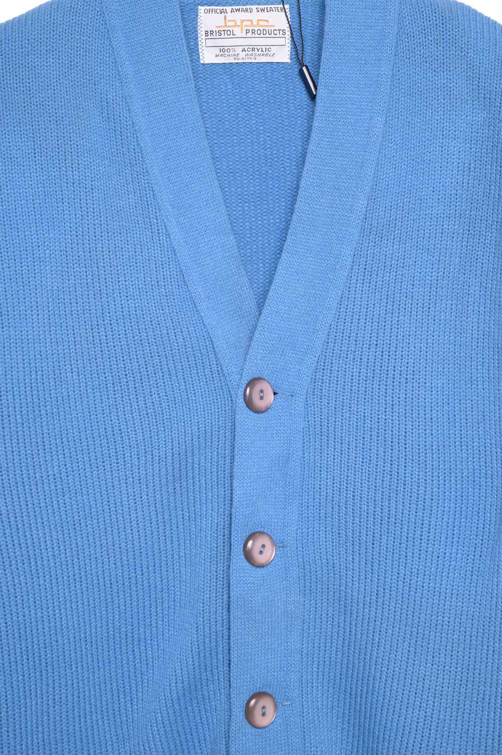 1960s Blue Cardigan - image 2