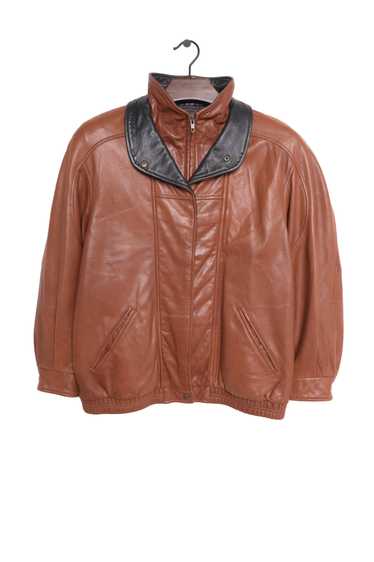 1990s Soft Lambskin Leather Jacket - image 1