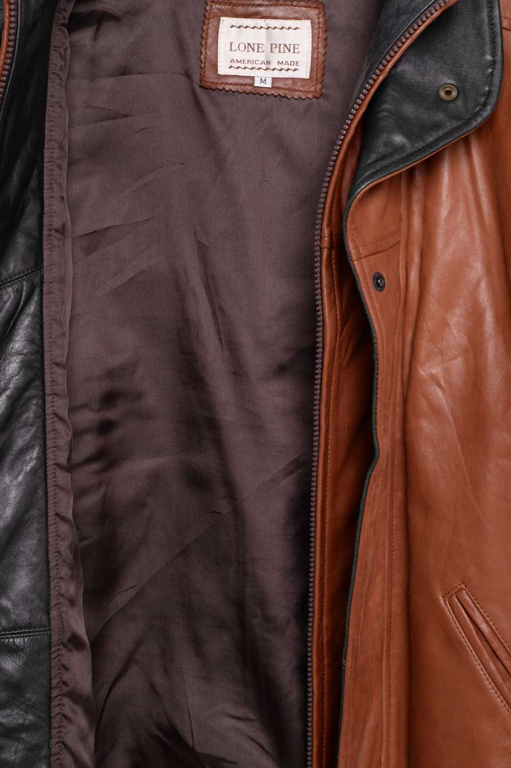 1990s Soft Lambskin Leather Jacket - image 3