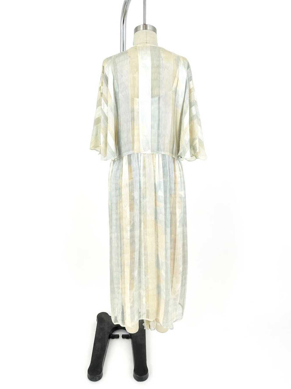 70s Incinoo Silk Printed Dress Set - image 7