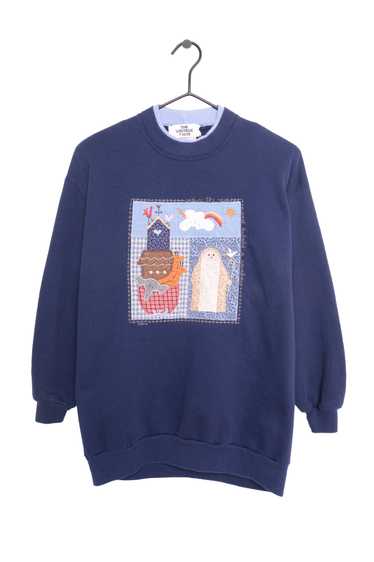 1990s Noah's Ark Grandma Sweatshirt USA - image 1