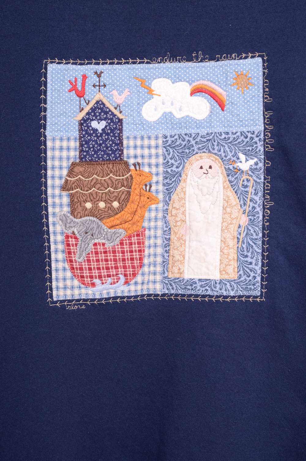 1990s Noah's Ark Grandma Sweatshirt USA - image 2