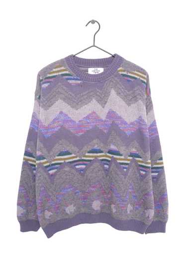 1990s Geometric Sweater - image 1