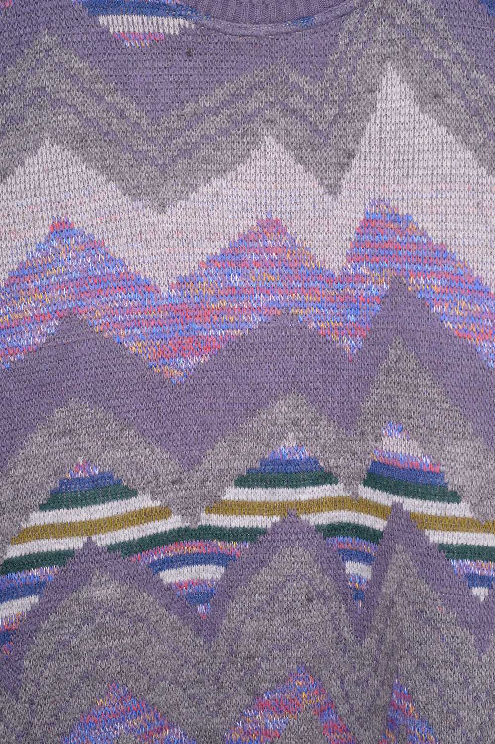 1990s Geometric Sweater - image 2