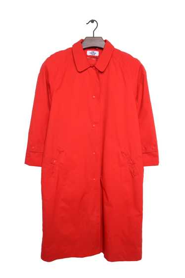 Cherry Red Trench Coat - image 1