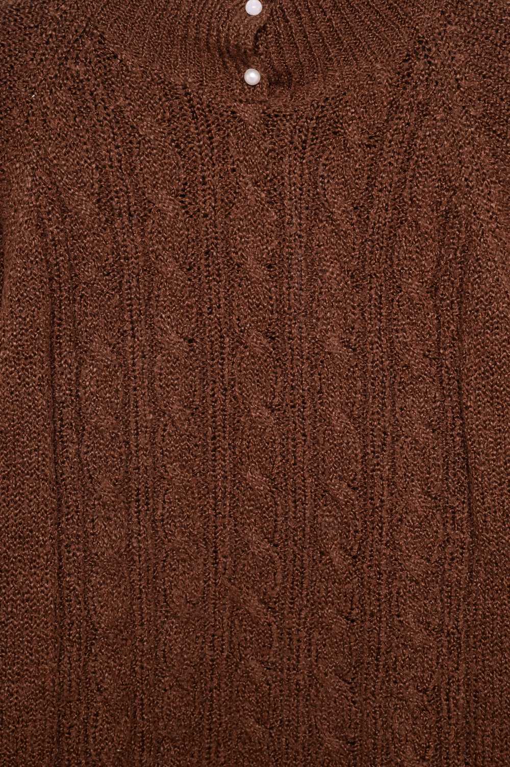 Cable Knit Sweater - image 3